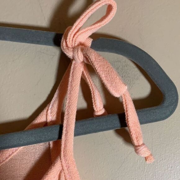 Brit & Bri Orange Cropped Tank Top NWT - Picture 5 of 6